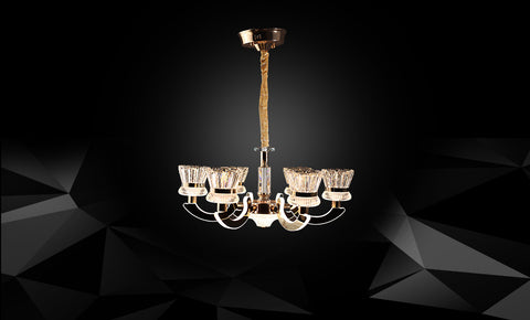 LM9169-6 نجفة ليد - kabbanifurniture