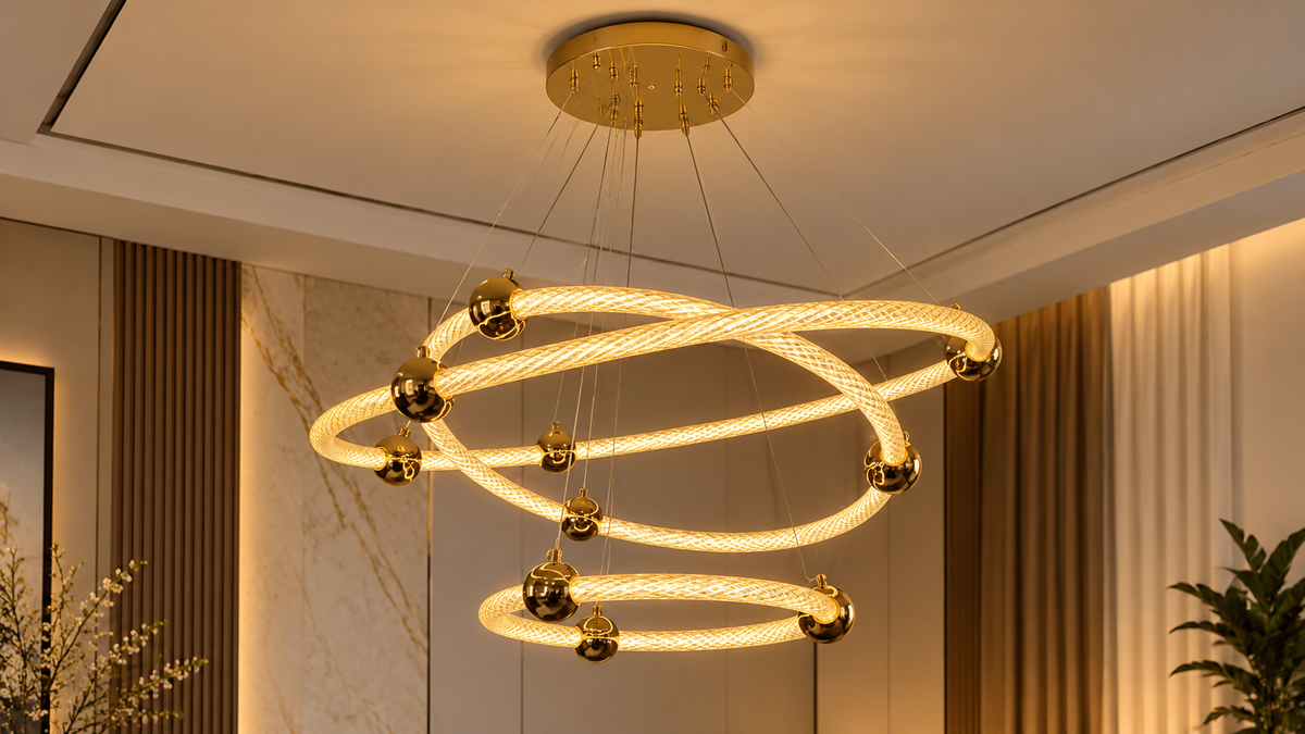 معلقة ليد 6917/3 GD - kabbanifurniture