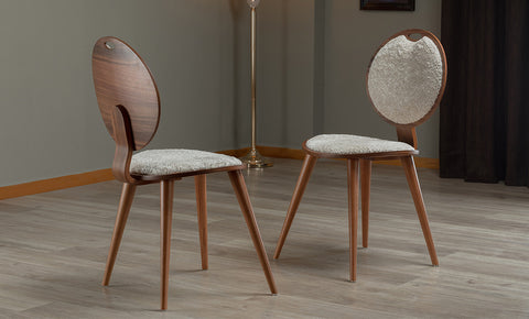 ترابيزة سفرة لازوردي مع 6 الكراسي - kabbanifurniture