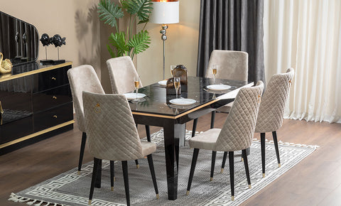 غرفة سفرة ديڤا - kabbanifurniture