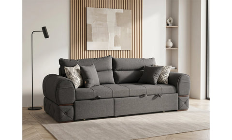 ركنة و كنبة سرير دايناميك - kabbanifurniture