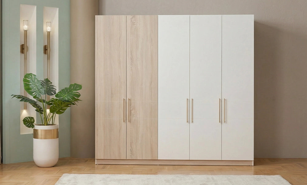 غرفة نوم لوتس بدولاب مفصلي - kabbanifurniture