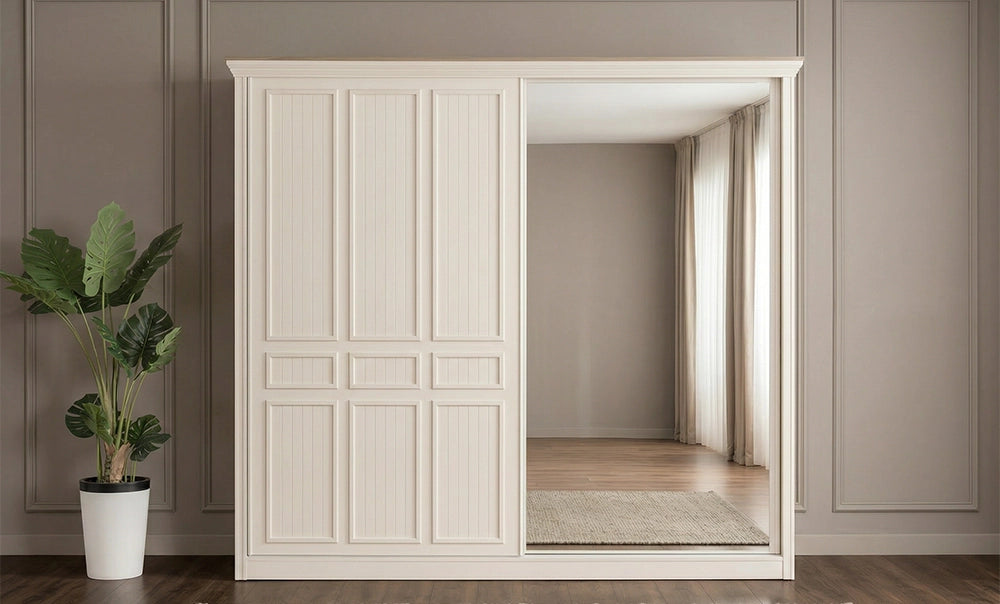 غرفة نوم تيفاني بدولاب جرار - kabbanifurniture