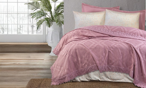 كوفرته بيرلا دبل 4 قطع - kabbanifurniture