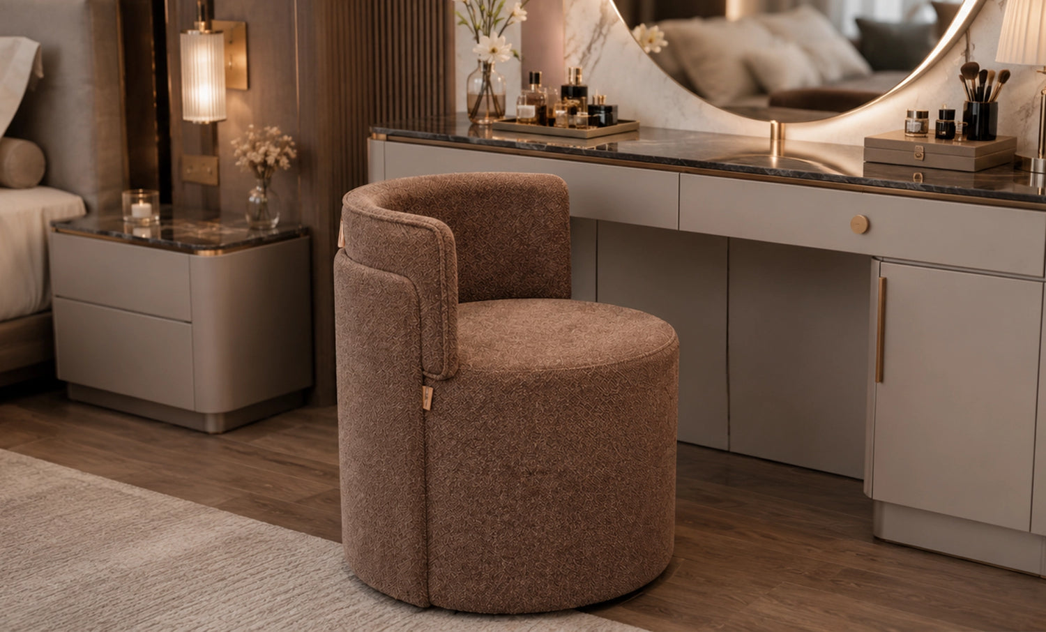 Tiffany storage ottoman 1