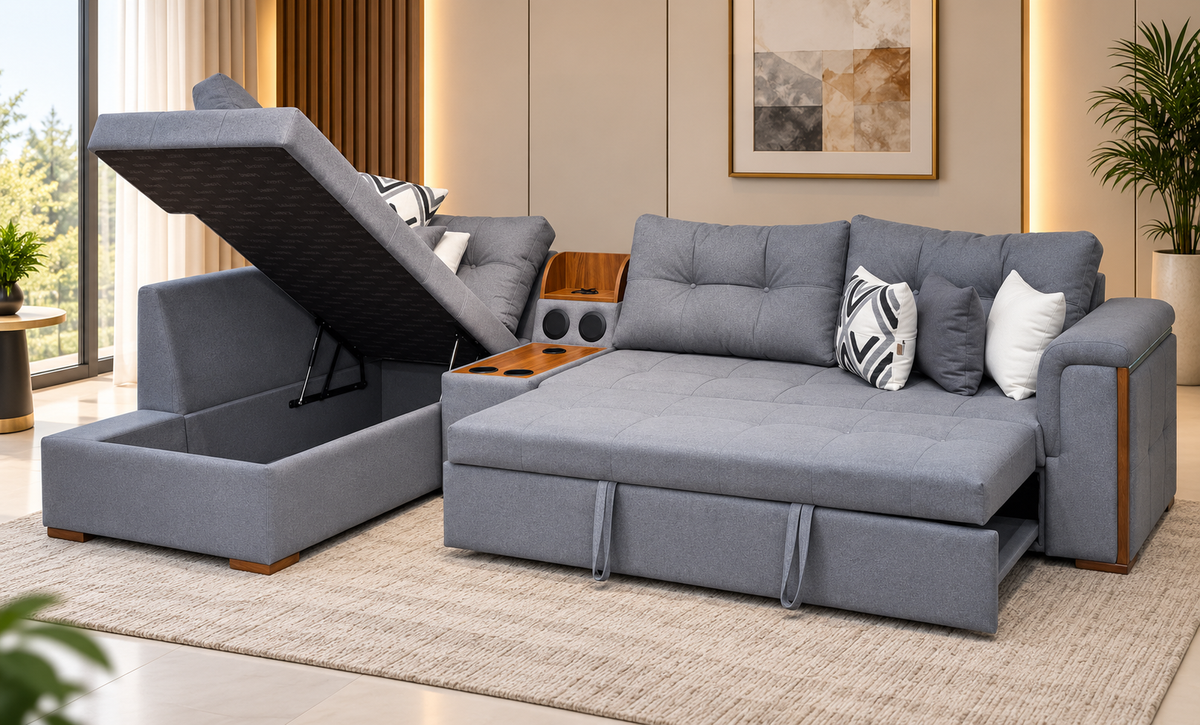 Dovitta L-Shape Sofa