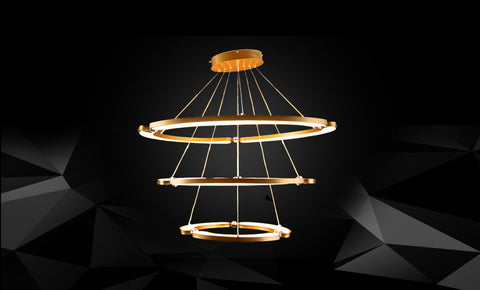 معلقة ليد 7505/3 GD - kabbanifurniture