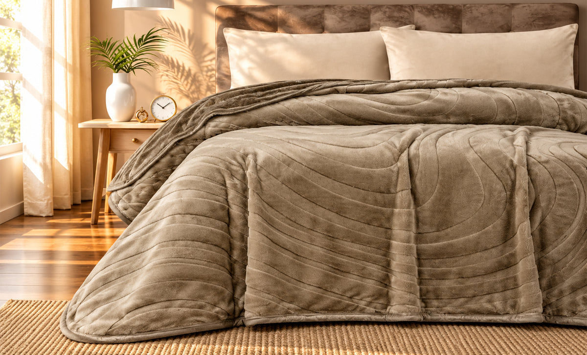 Kabbani Monte Double-Layer Double Blanket 7