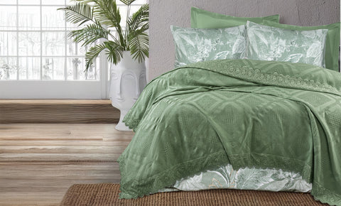 كوفرته بيرلا دبل 4 قطع - kabbanifurniture