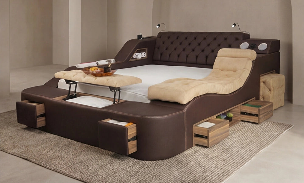 سرير لاكشري - kabbanifurniture