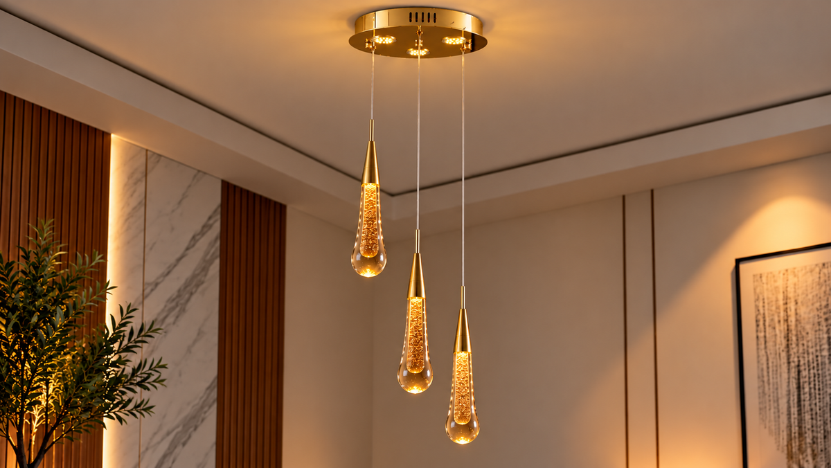 معلقة ليد 80021 / 3+3 GD - kabbanifurniture