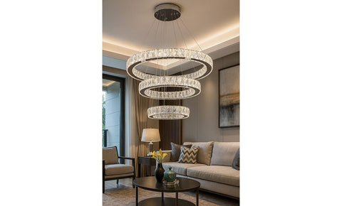 87519/550+400+250 - 30 معلقة كريستال - kabbanifurniture