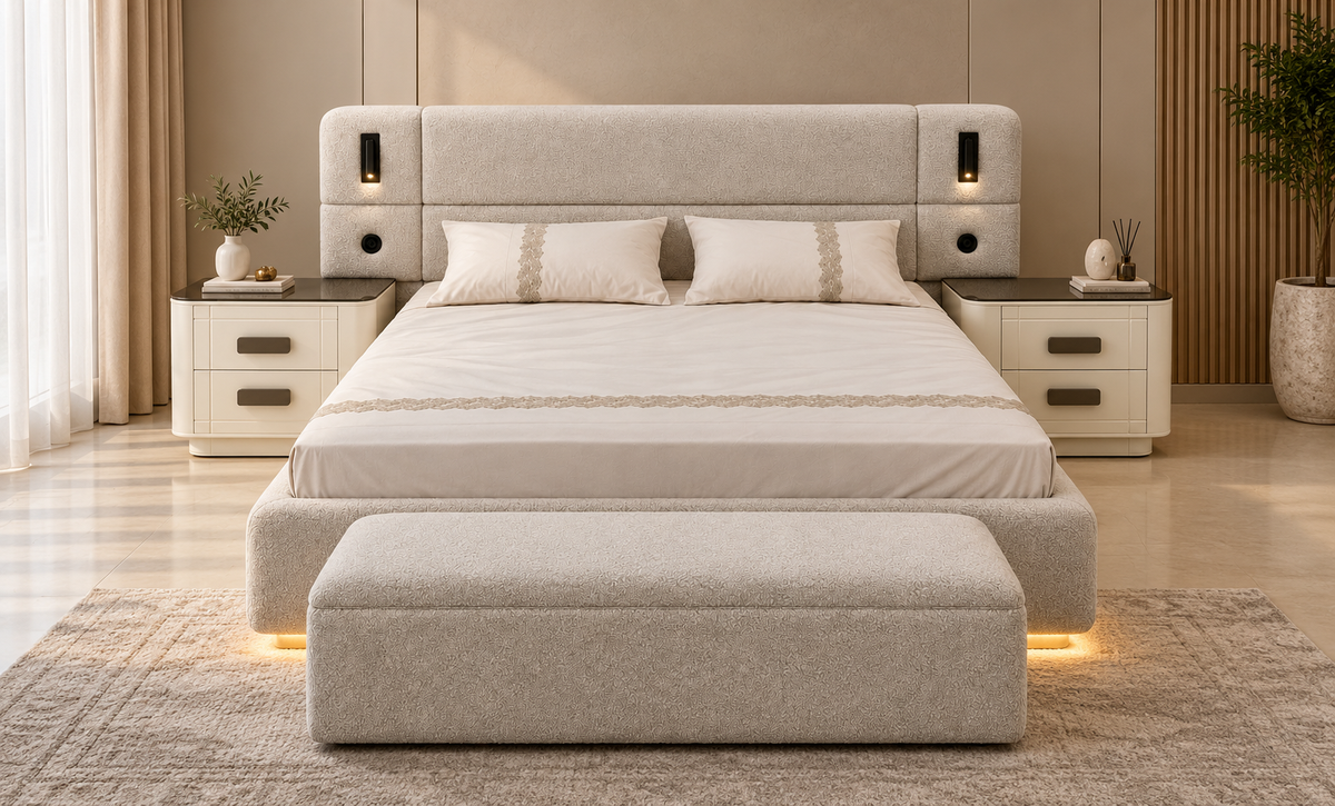 غرفة نوم بيانكو - kabbanifurniture
