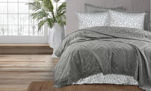 كوفرته بيرلا دبل 4 قطع - kabbanifurniture