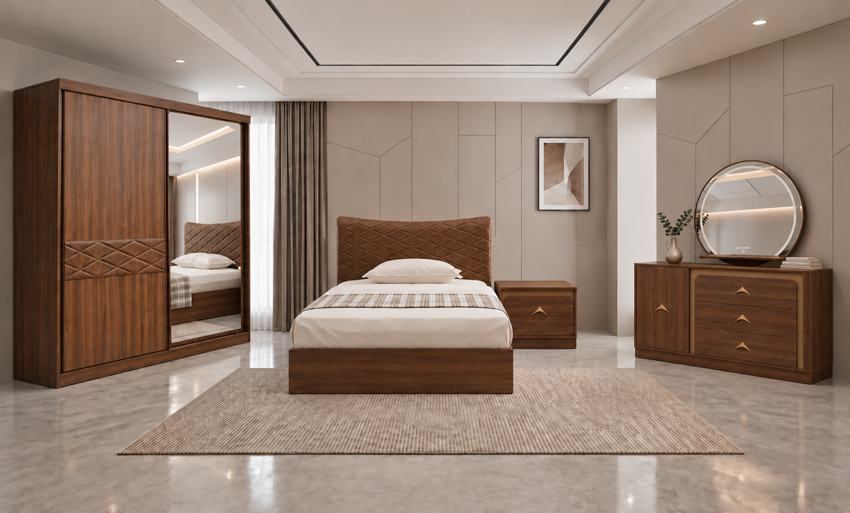 Brown Youth Bedroom