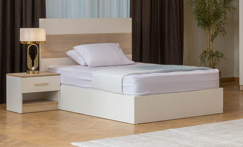 سرير لوتس 120 سم - kabbanifurniture