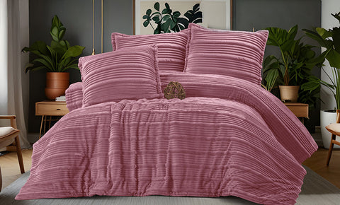 لحاف مقلم بلس دبل - kabbanifurniture