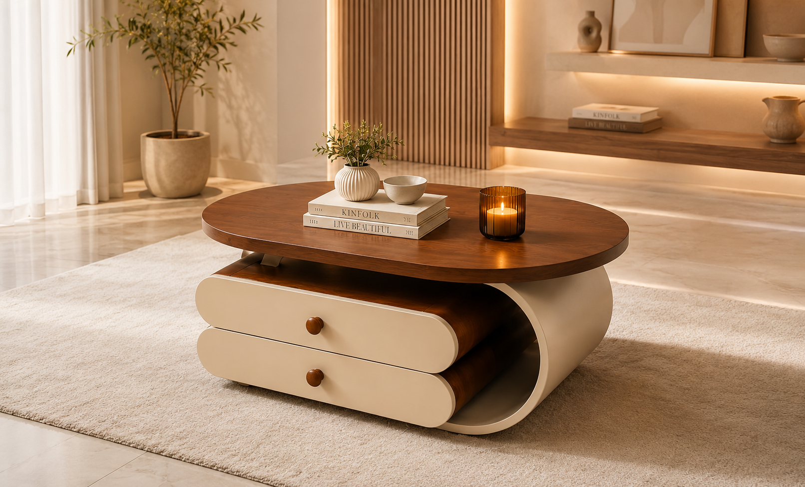 ترابيزة كيرف وسط - KT-369