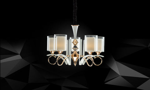 LM7619/5 - FGD+WT نجفة - kabbanifurniture