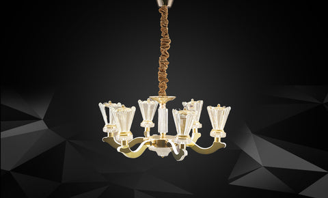 LM9131-6 نجفة ليد - kabbanifurniture