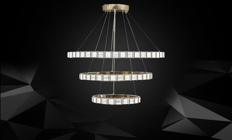 معلقة ليد LM - 3003/40+60+80 متداخل GD - kabbanifurniture