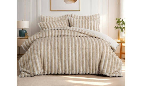 لحاف فرو دبل 3 قطع - 1634