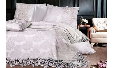 مفرش عروس قباني أوسكار 6 قطع - kabbanifurniture