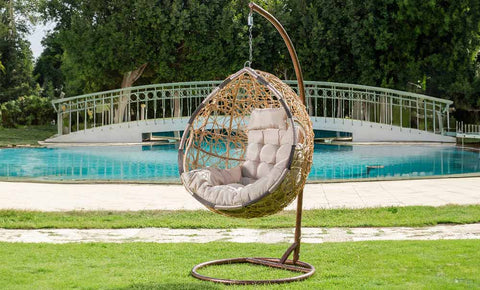 مرجيحة قفص نيو شاين - kabbanifurniture