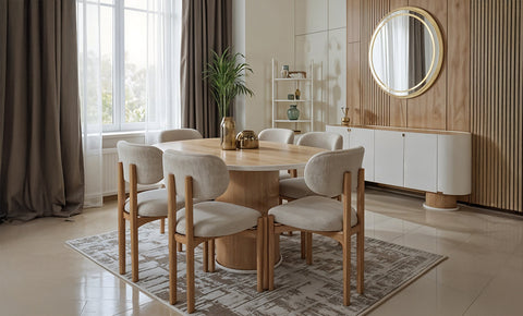 غرفة سفرة نايا - kabbanifurniture