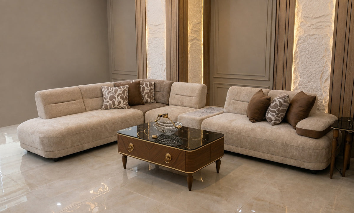 Lareen L-Shape Sofa