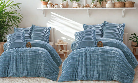 لحاف مقلم بلس أطفال - kabbanifurniture