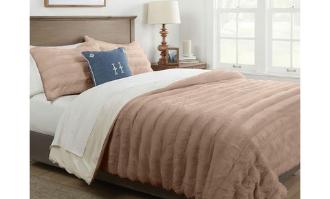 طقم لحاف شتوي فرو دبل 3 قطع - 699