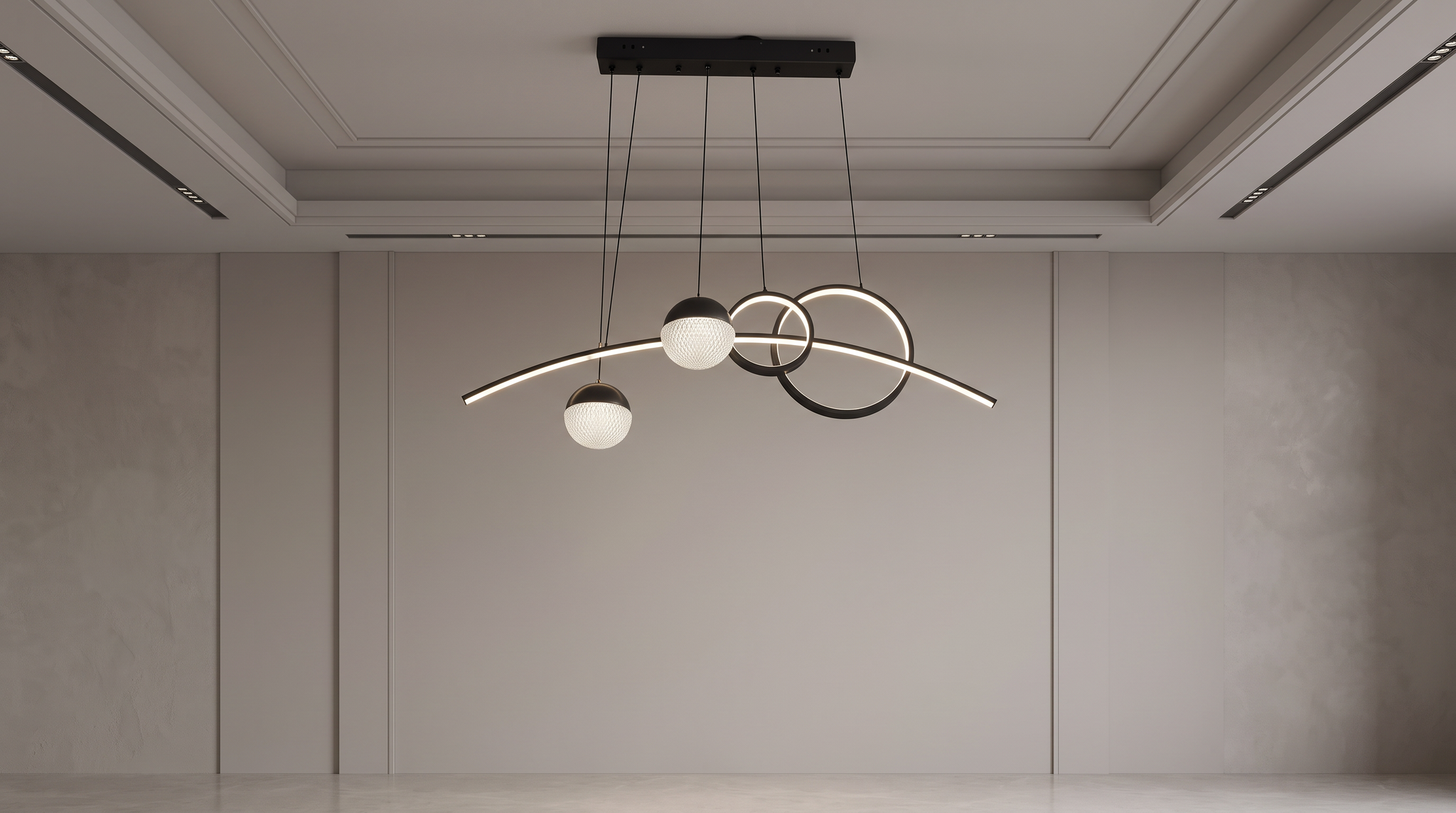 88009-BK LED Pendant