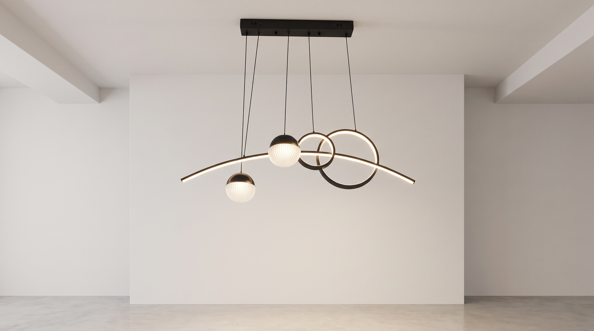 88009-BK LED Pendant
