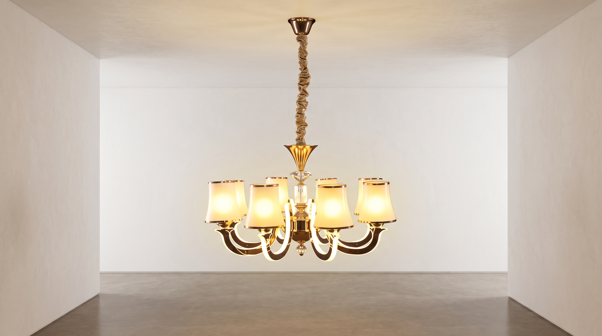 900-8 - FGD+WW LED chandelier