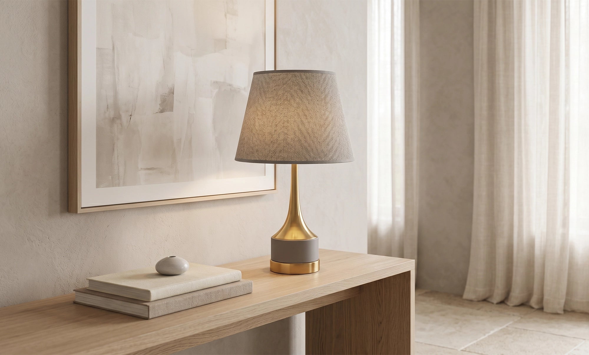 LM - T560 - GY - E27 Lampshade