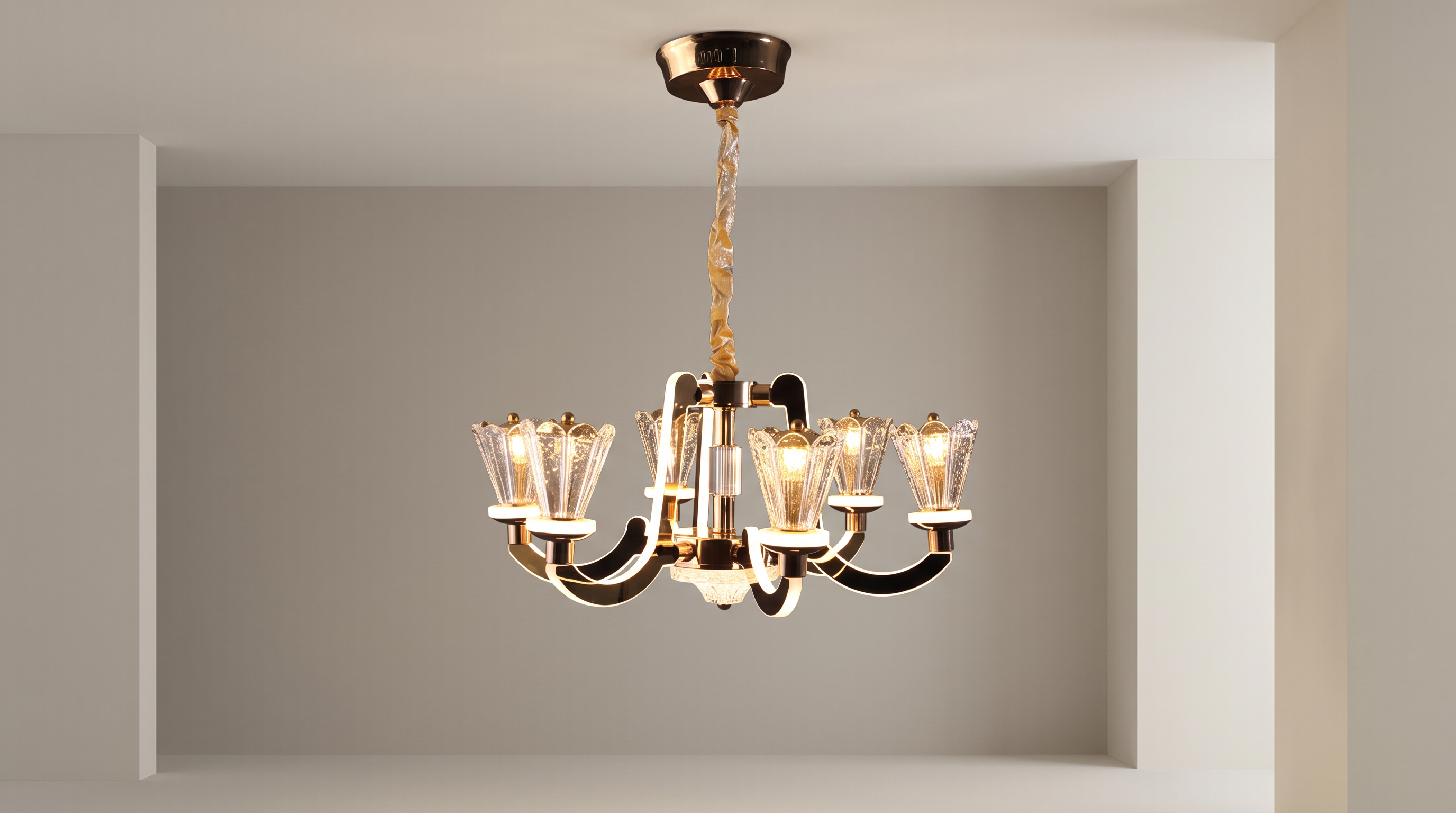 LM9129-6 LED Chandelier