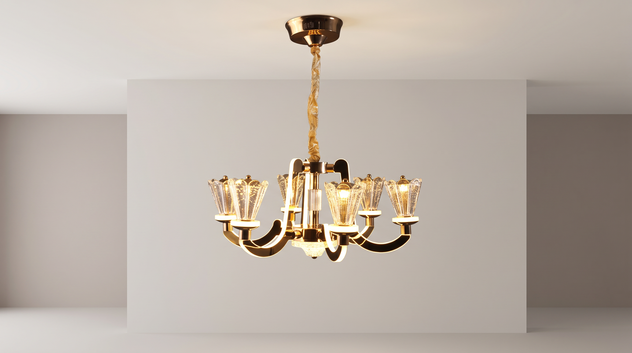 LM9129-6 LED Chandelier
