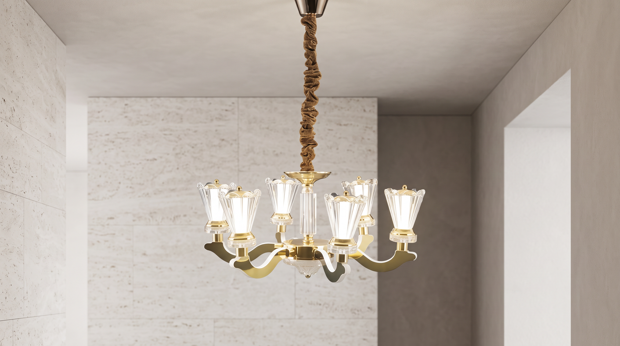 LM9131-6 LED Chandelier