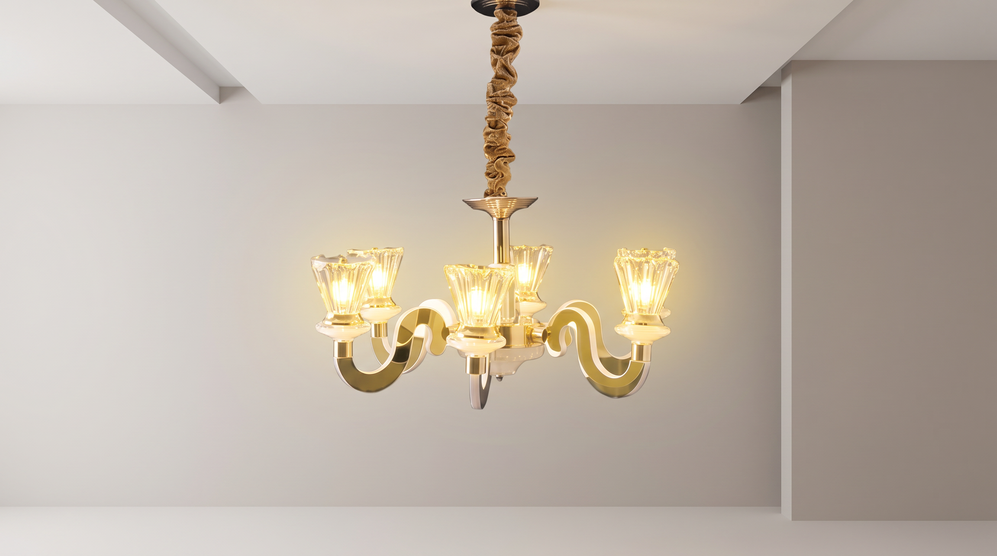 LM9165-6 LED Chandelier