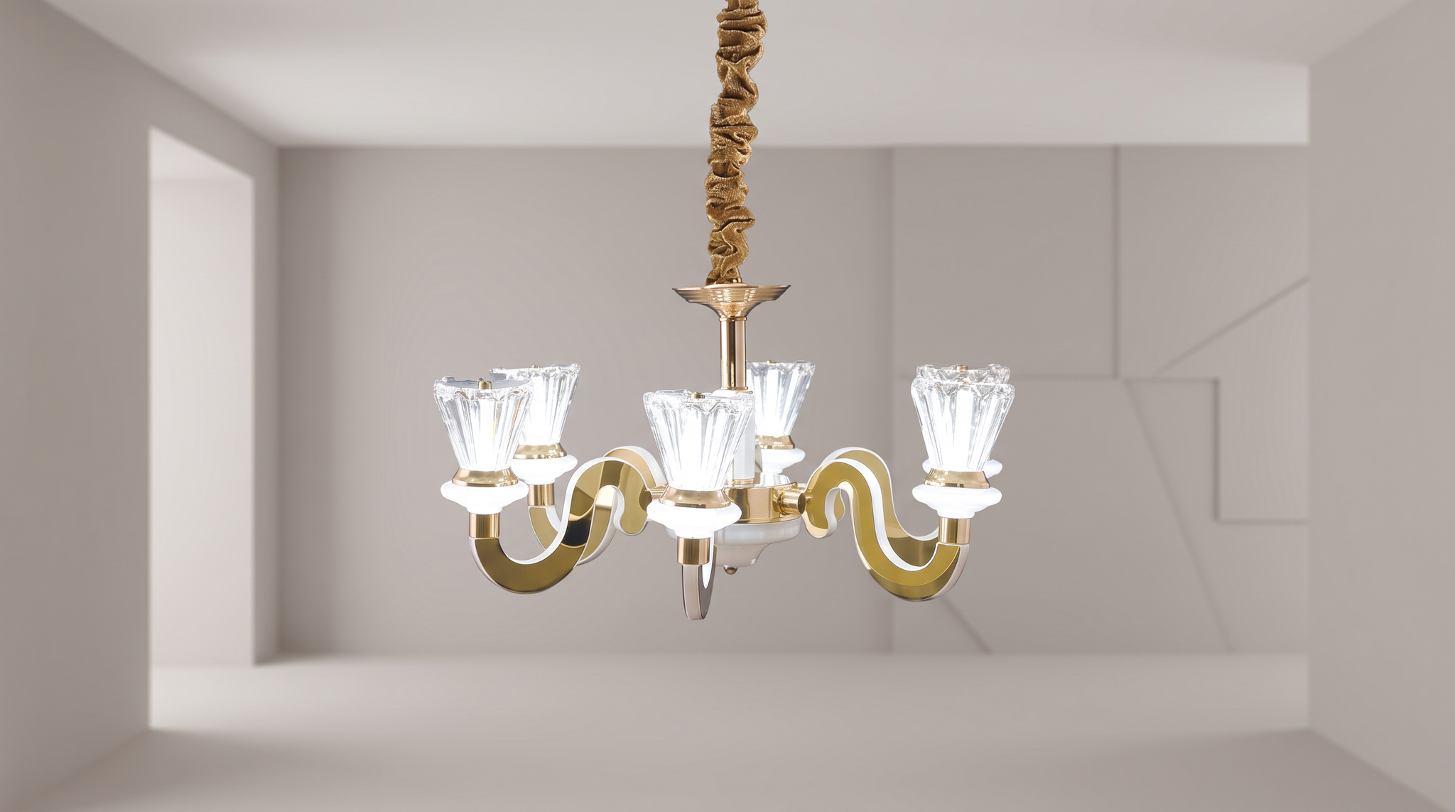 LM9165-6 LED Chandelier