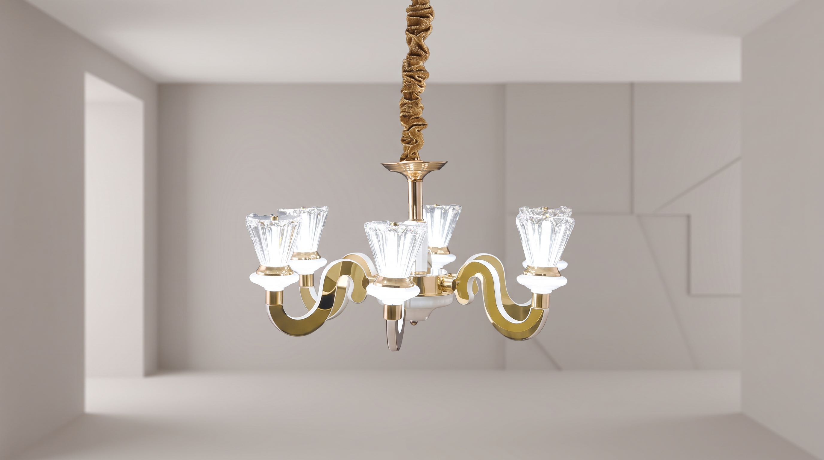 LM9165-6 LED Chandelier