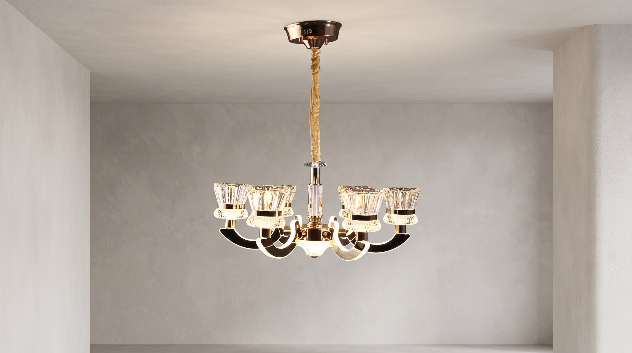 LM9169-6 LED Chandelier