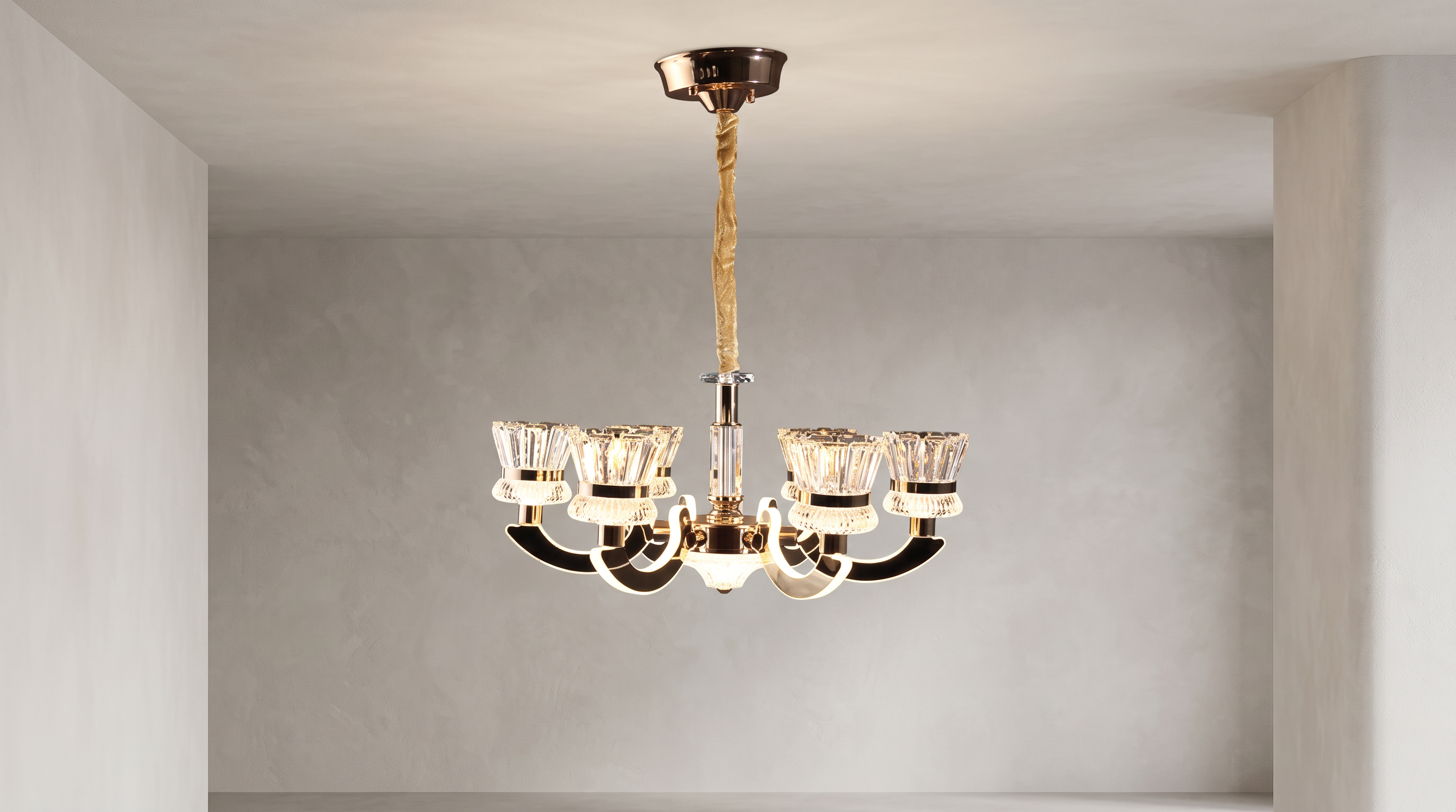 LM9169-6 LED Chandelier