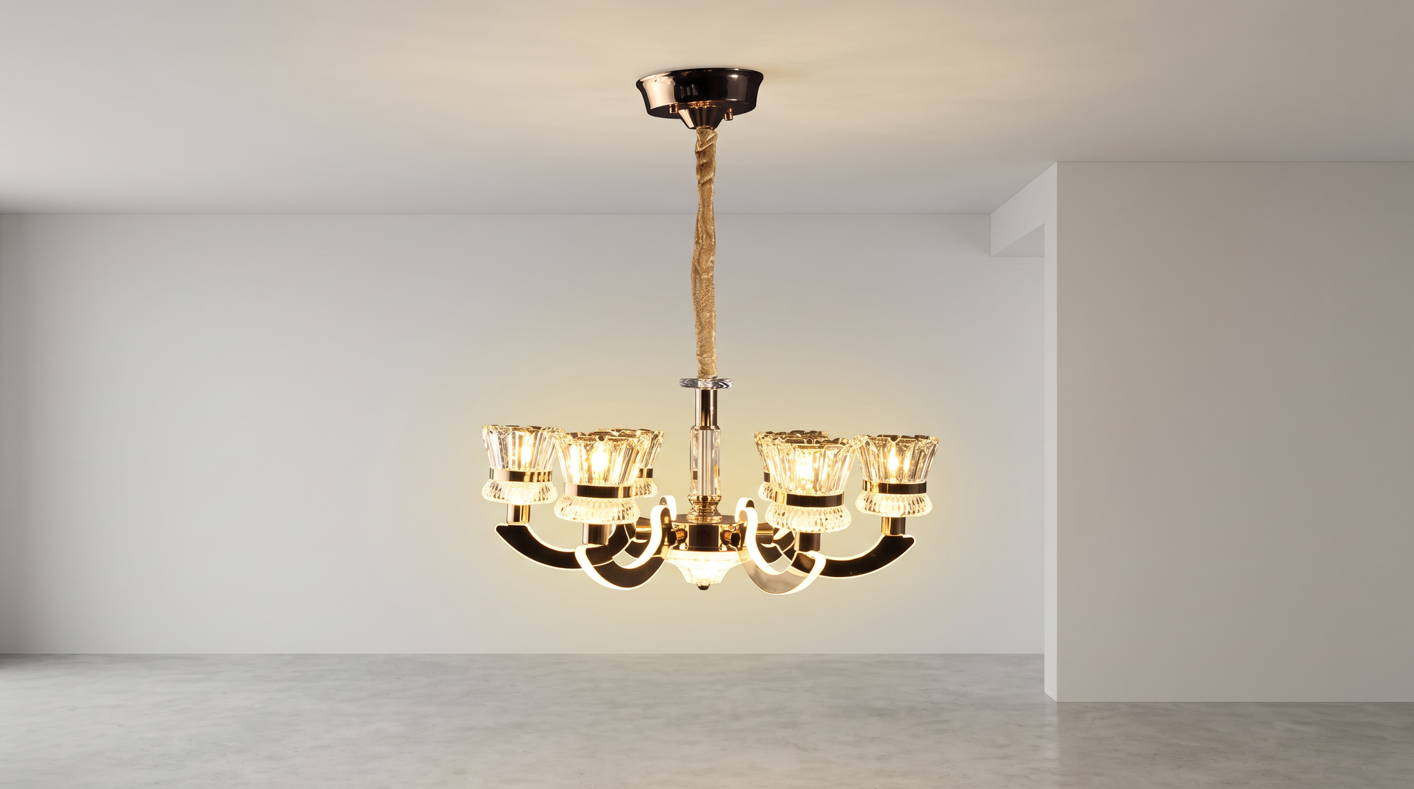 LM9169-6 LED Chandelier