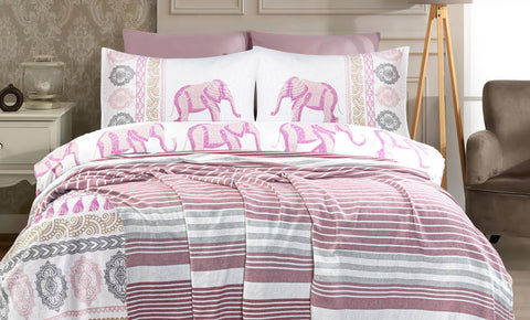 كوفرته سترايب دبل 4 قطع - kabbanifurniture