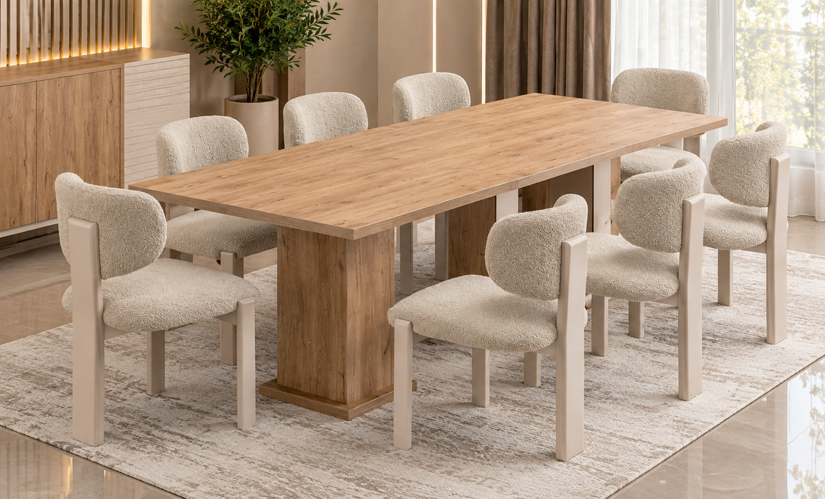 ترابيزة نورما مع 6 الكراسي