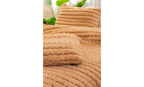 لحاف فرو نيو تون دبل 3 قطع - kabbanifurniture