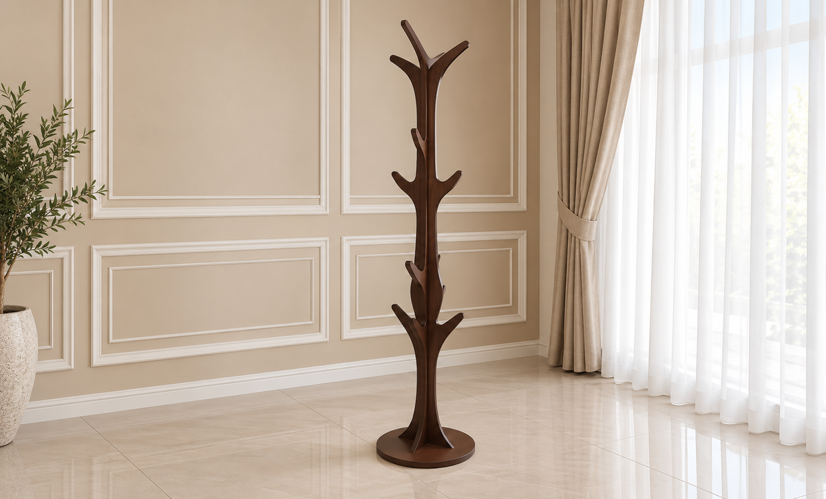 Dark Tulip Coat Hanger