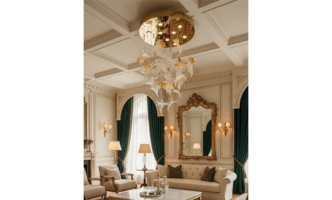 FLL2172 - D6 معلقة كريستال D600 - kabbanifurniture